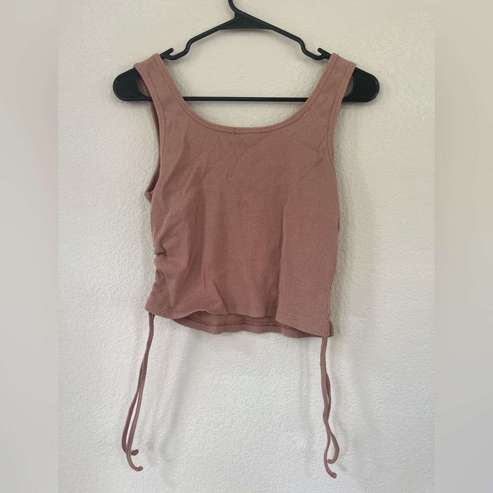Full Fit Basic Brown Tank Top